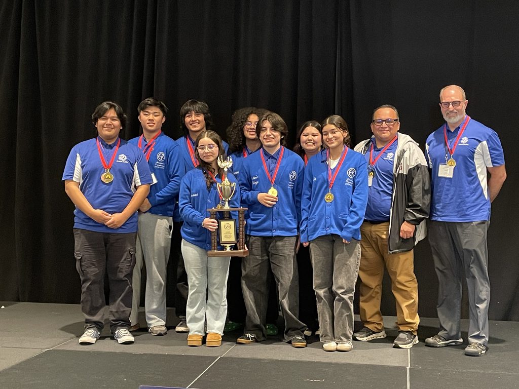 ERHS Decathlon Team photo